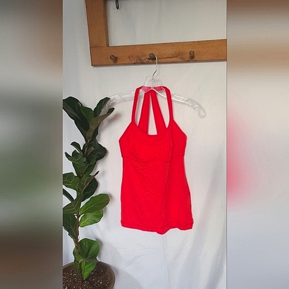 COPY - 🍋 Lululemon Tank- Strappy Coral  - See measurements for size - size 6 or… - Picture 8 of 14